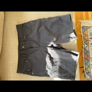 Prana Charcoal Shorts